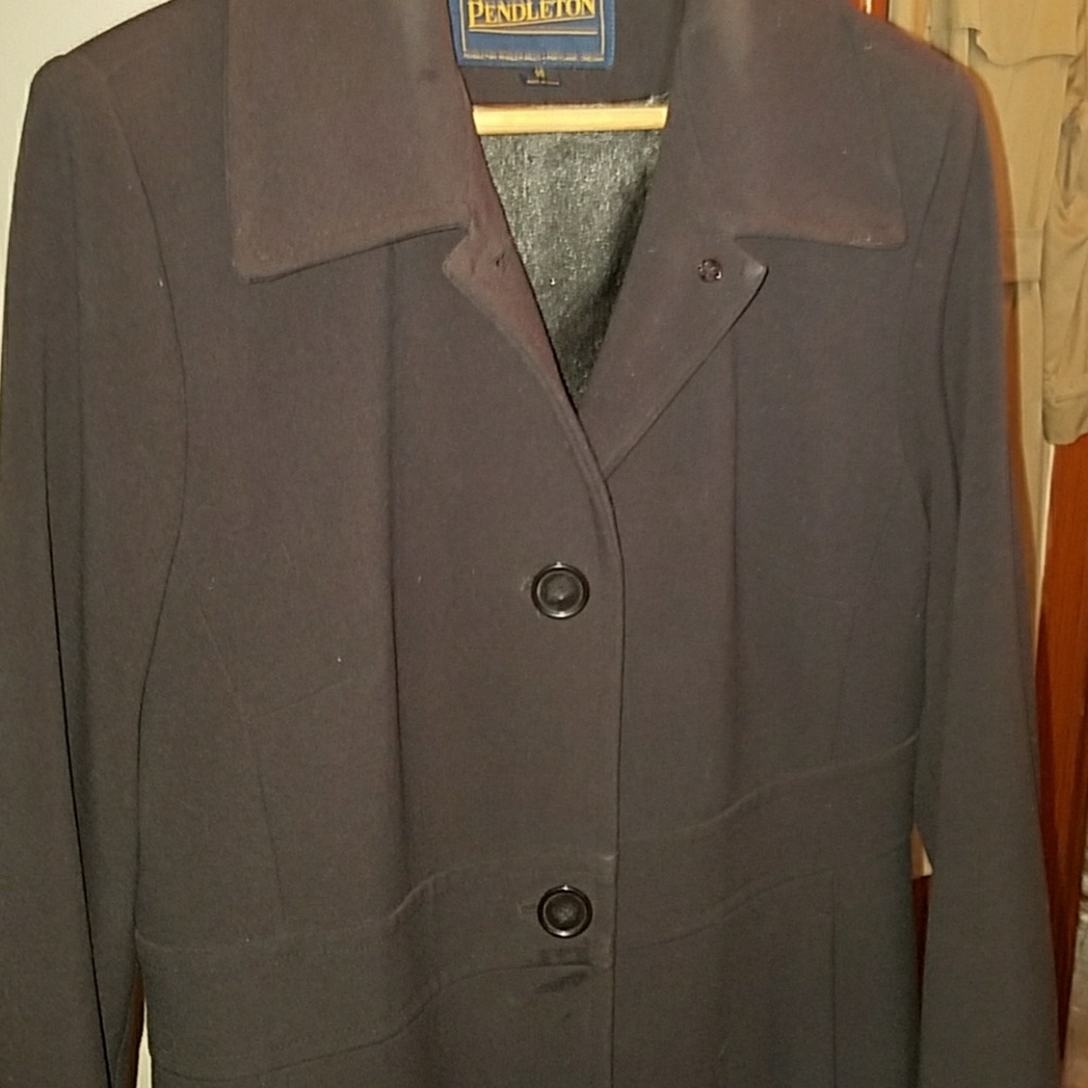 Pendleton Long Blazer Jacket Size 14 - image 6